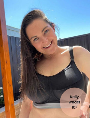 Hotmilk Maternity - Bra - Underwired Hotmilk Reactivate Sports Nursing Bra Black