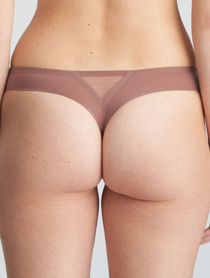 Marie Jo L'Aventure Lingerie - Thong Marie Jo L'Aventure Louie Thong Satin Taupe