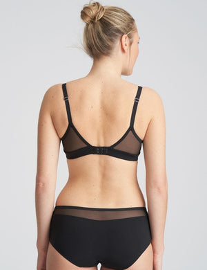 Marie Jo L'Aventure T-Shirt Bra - Moulded Marie Jo L'Aventure Louie Padded Balcony Bra Black