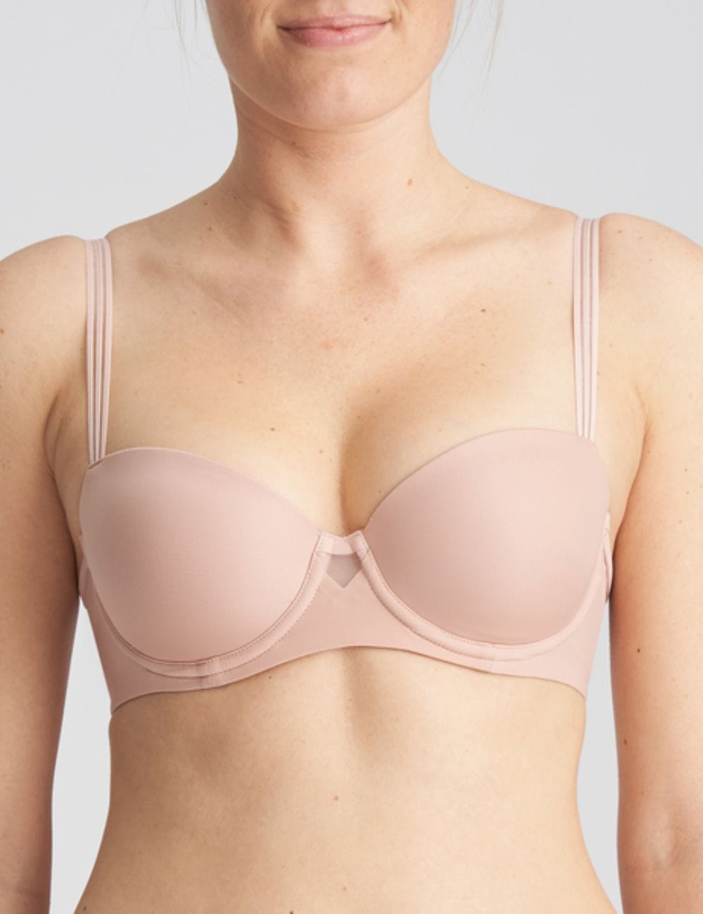 Marie Jo L'Aventure T-Shirt Bra - Moulded Marie Jo L'Aventure Louie Padded Balcony Bra Powder Rose