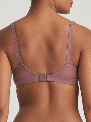 Marie Jo L'Aventure T-Shirt Bra - Moulded Marie Jo L'Aventure Louie Padded Balcony Bra Satin Taupe