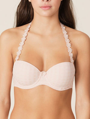 Marie Jo T-Shirt Bra - Moulded Marie Jo Avero Padded Balcony Bra Pearly Pink