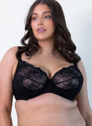 Marvell Lane Lingerie - Non-Moulded Marvell Lane Evie 3.0 Plunge Bra Black