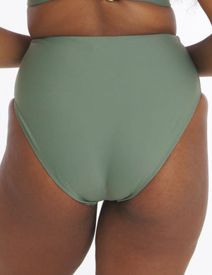 Marvell Lane Swimwear - Bottom Marvell Lane Elena High Cut Leg Brief Eucalyptus