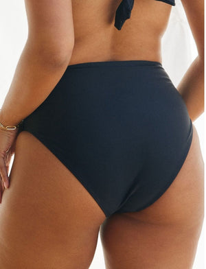 Marvell Lane Swimwear - Bottom Marvell Lane Olivia High Waist Brief Black
