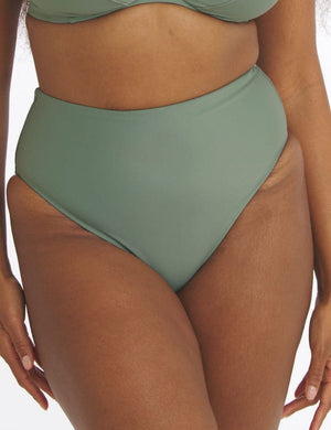 Marvell Lane Swimwear - Brief Marvell Lane Elena High Cut Leg Brief Eucalyptus
