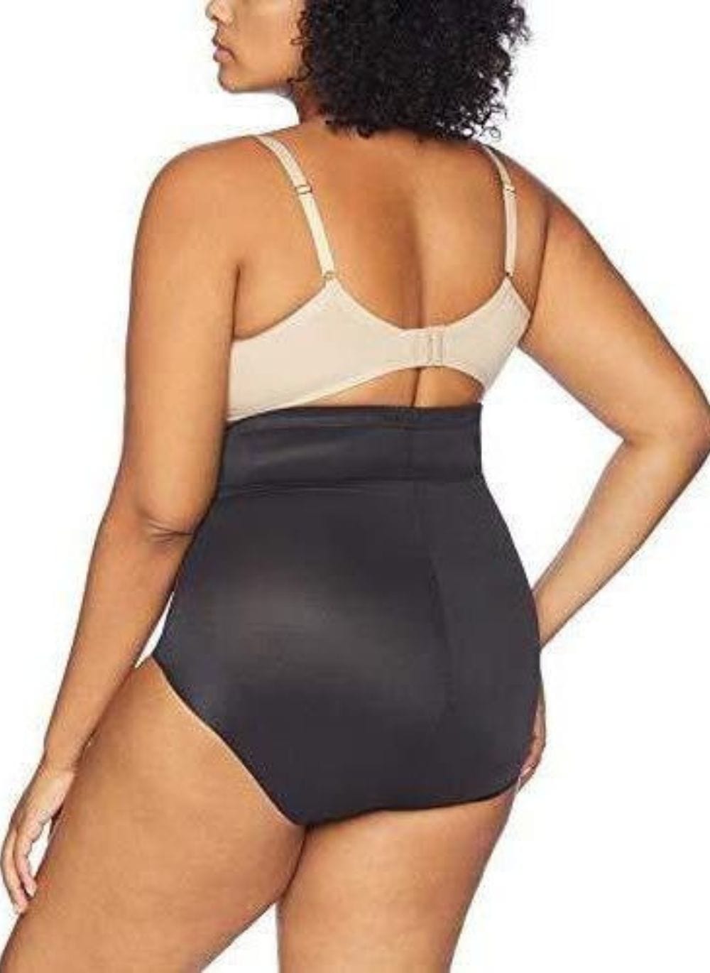 Naomi & Nicole Shapewear - Bottom Naomi & Nicole Unbelievable Comfort Plus Size High Waist Brief Black