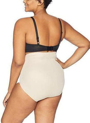 Naomi & Nicole Shapewear - Bottom Naomi & Nicole Unbelievable Comfort Plus Size High Waist Brief Nude