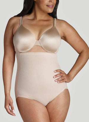 Naomi & Nicole Shapewear - Bottom Naomi & Nicole Unbelievable Comfort Plus Size High Waist Brief Nude