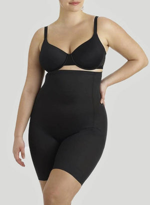 Naomi & Nicole Shapewear - Bottom Naomi & Nicole Unbelievable Comfort Plus Size High Waist Long Leg Black