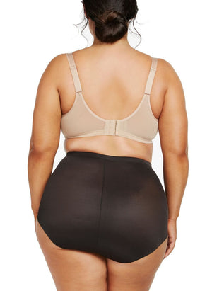 Naomi & Nicole Shapewear - Bottom Naomi & Nicole Unbelievable Comfort Plus Size High Waist Shaping Brief Black