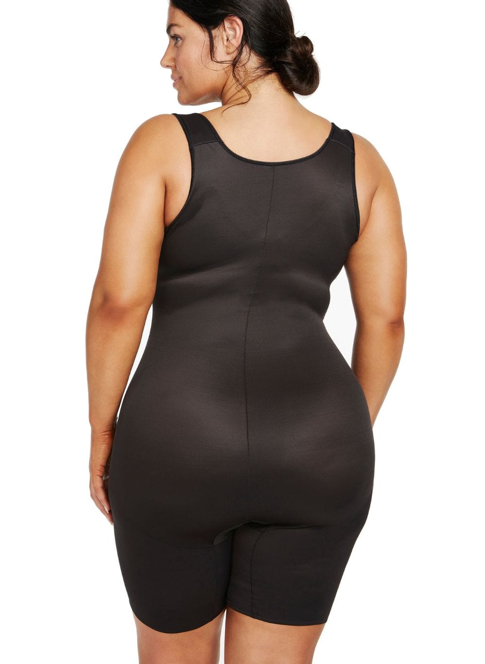 Naomi & Nicole Shapewear - Bottom Naomi & Nicole Unbelievable Comfort Plus Size Torsette Full Body Shaper Black