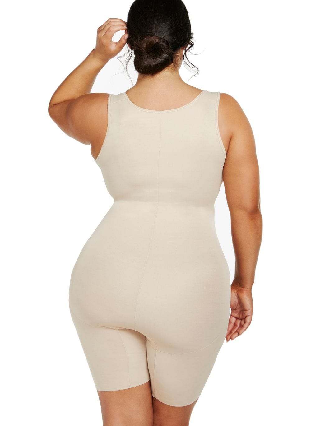 Naomi & Nicole Shapewear - Bottom Naomi & Nicole Unbelievable Comfort Plus Size Torsette Full Body Shaper Warm Beige