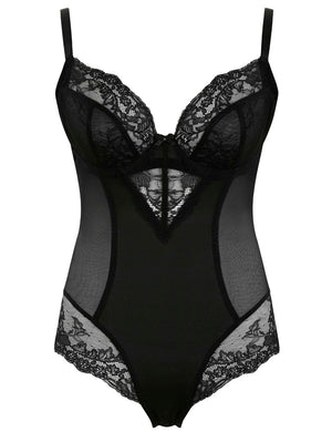 Panache Body Panache Ana Non Padded Bodysuit Black