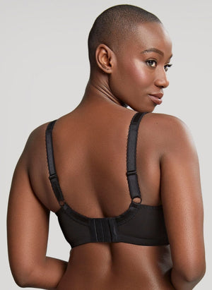 Panache Lingerie - Non-Moulded Panache Clara Full Cup Charcoal/Black