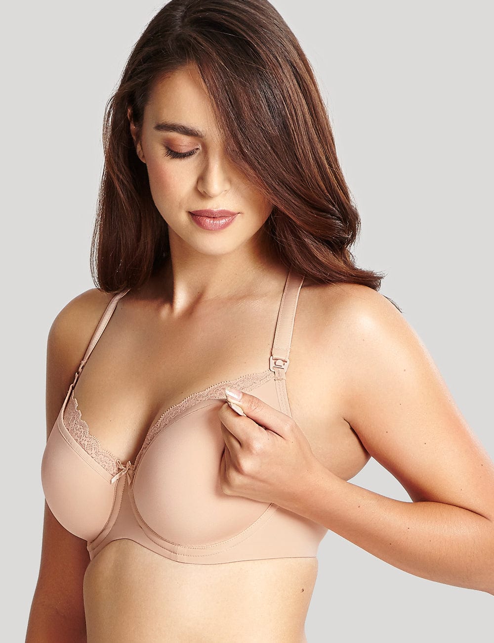 Panache Maternity - Bra - Underwired Panache Eleanor Moulded Spacer Nursing Bra Latte
