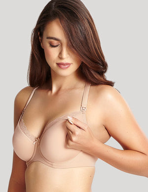 Panache Maternity - Bra - Underwired Panache Eleanor Moulded Spacer Nursing Bra Latte