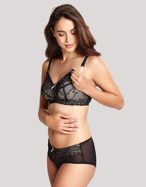 Panache Maternity - Bra - Wirefree Panache Sophie Nursing Bra Black
