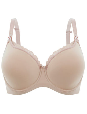 Panache Maternity - Underwired Panache Eleanor Moulded Spacer Nursing Bra Latte