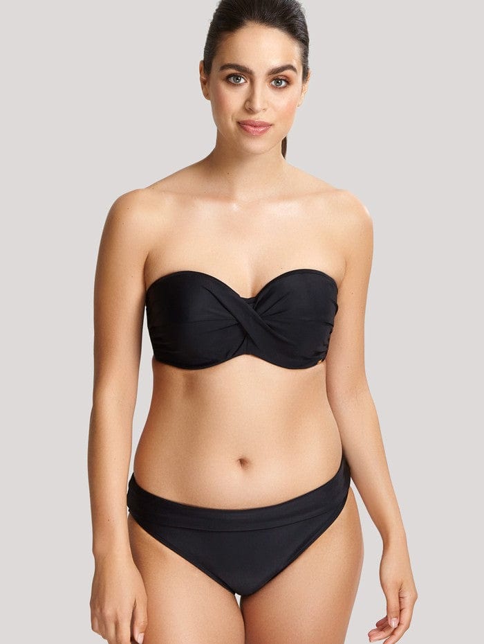 Panache Swimwear - Bikini Top Panache Anya Riva Twist Bandeau Bikini Top Black