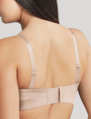 Panache T-Shirt Bra - Moulded Panache Faith Moulded Plunge Strapless Bra Latte