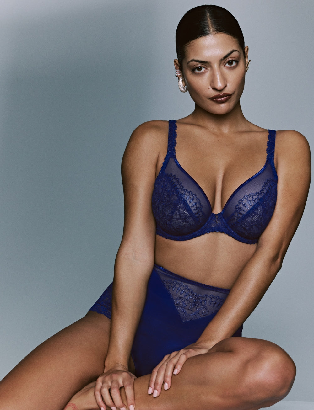 Primadonna Shimla Plunge Bra Crazy Blue