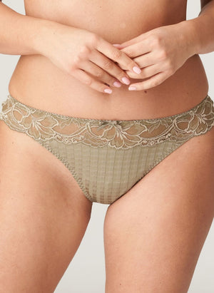 Prima Donna Lingerie - Bottom - Thong Prima Donna Madison Thong Golden Olive