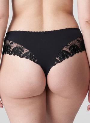 Prima Donna Lingerie - Bottom - Thong Prima Donna Orlando Luxury Thong Charcoal