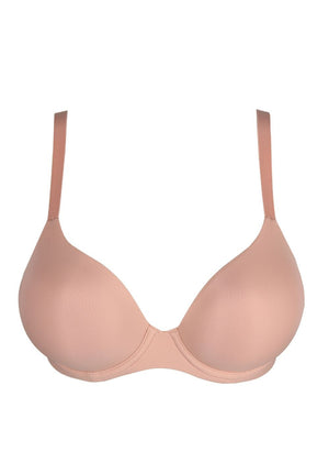 Prima Donna Lingerie - Moulded - Seamless Prima Donna Figuras Spacer Plunge Bra Powder Rose