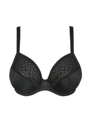 Prima Donna Lingerie - Non-Moulded Prima Donna Montara Plunge Bra Black
