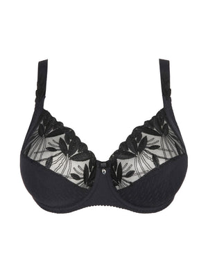 Prima Donna Lingerie - Non-Moulded Prima Donna Orlando Full Cup Bra Charcoal