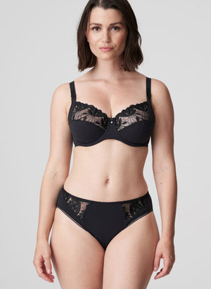 Prima Donna Lingerie - Non-Moulded Prima Donna Orlando Full Cup Bra Charcoal