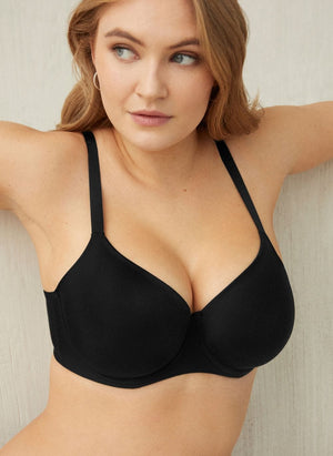 Prima Donna Lingerie - Non-Moulded - Seamless Prima Donna Figuras Non Padded Full Cup Seamless Bra Charcoal
