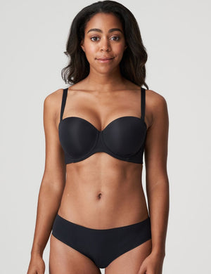 Prima Donna Strapless Prima Donna Figuras Padded Strapless Bra Charcoal