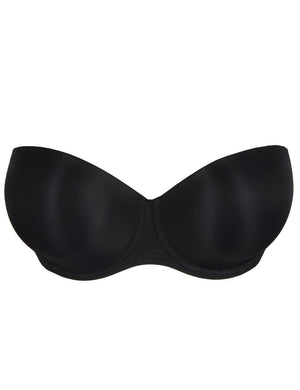 Prima Donna Strapless Prima Donna Figuras Padded Strapless Bra Charcoal