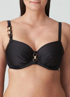 Prima Donna Swimwear - Bikini Top Prima Donna Barrani Full Cup Bikini Top Roasted Coffee