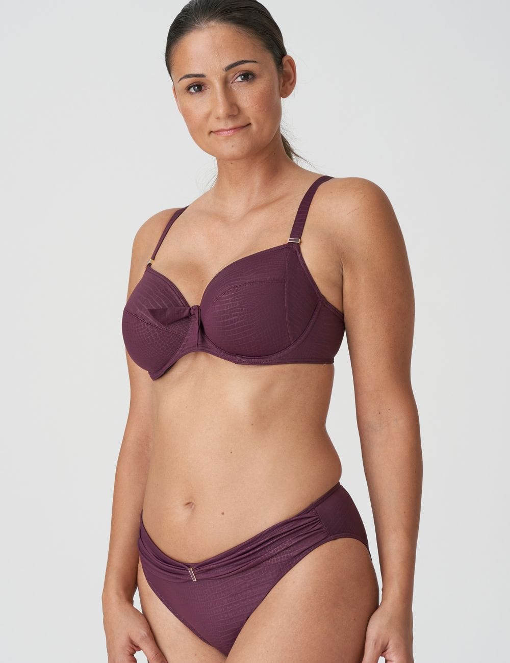 Prima Donna Swimwear - Bikini Top Prima Donna Dalyan Full Cup Bikini Top Wine