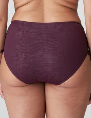 Prima Donna Swimwear - Brief Prima Donna Dalyan Bikini Full Briefs Ropes Wine