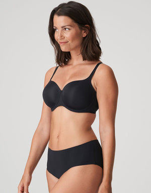 Prima Donna T-Shirt Bra - Moulded Prima Donna Figuras Padded Heart Shape Bra Charcoal