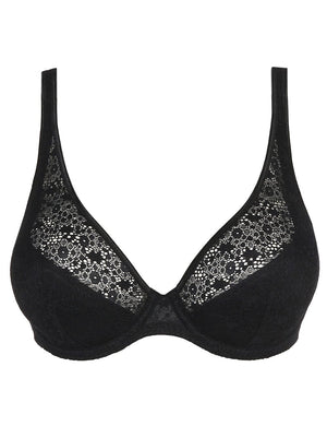 Prima Donna Twist Bra - Luxe Prima Donna Twist Epirus Triangle Bra Black