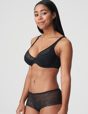 Prima Donna Twist Bra - Luxe Prima Donna Twist Epirus Triangle Bra Black