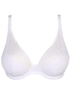 Prima Donna Twist Bra - Luxe Prima Donna Twist Epirus Triangle Bra White