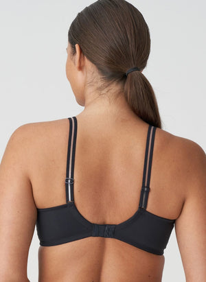Prima Donna Twist Lingerie - Non-Moulded Prima Donna Twist East End Full Cup Bra Charcoal