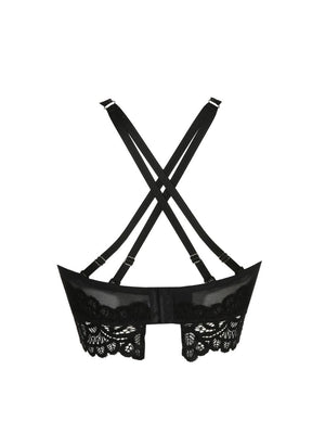 Prima Donna Twist Lingerie - Non-Moulded Prima Donna Twist First Night Triangle Bralette Black