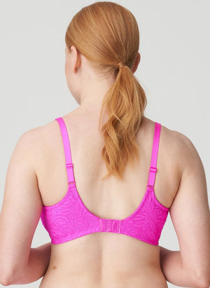 Prima Donna Twist Lingerie - Non-Moulded Prima Donna Twist Palermo Vertical Seam Balcony Bra Cactus Flower