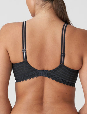 Prima Donna Twist T-Shirt Bra - Moulded Prima Donna Twist East End Padded Balcony Bra Charcoal
