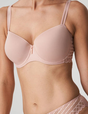 Prima Donna Twist T-Shirt Bra - Moulded Prima Donna Twist East End Padded Balcony Bra Powder Rose