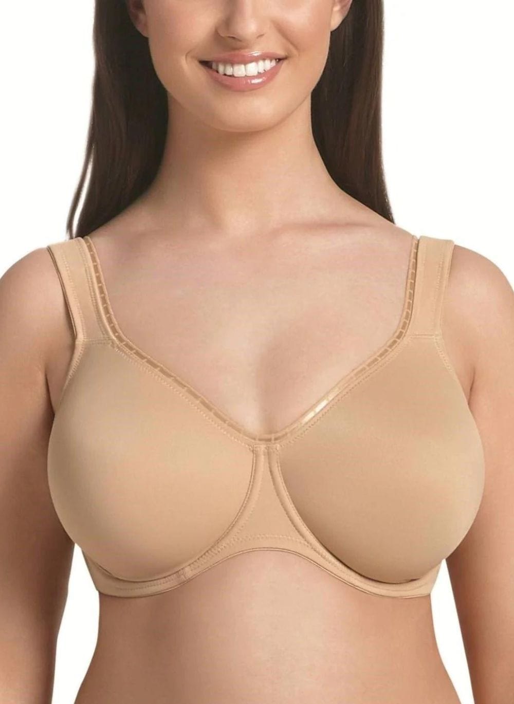 Rosa Faia Lingerie - Non-Moulded - Seamless Rosa Faia Twin Firm Bra Skin