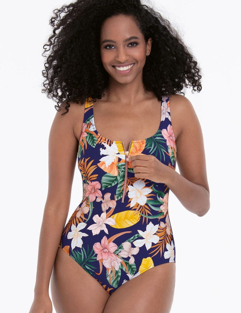 Anita Swimwear Elouise One Piece Swimsuit with Front Zip