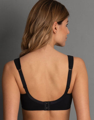 Rosa Faia T-Shirt Bra - Non-moulded Rosa Faia Twin Firm Bra Black